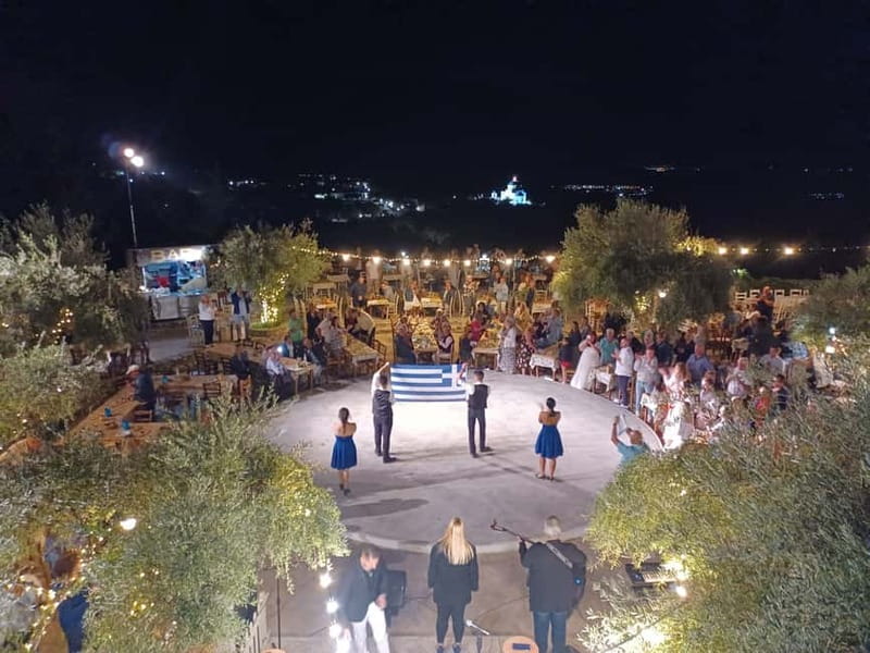 Kos: Greek Dinner with Music, Dancing, and Unlimited Wine - The Three-Hour Flow: Dinner First, Then Dancing