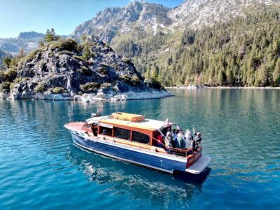 Lake Tahoe: Emerald Bay Sunset Wine Tasting Yacht Cruise - From Tahoe Keys to the sunset loop: how the timing works