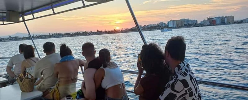 Larnaca: Sunset Cruise with Unlimited Wine & Beers - Getting oriented: sailing out along Larnaca’s waterfront