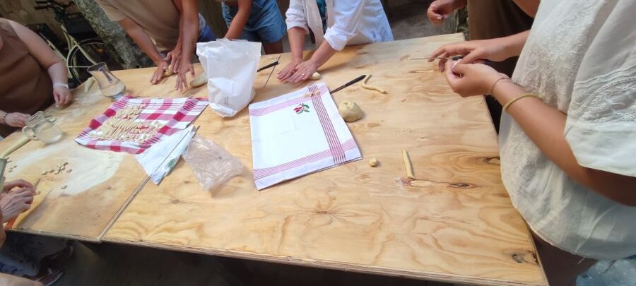 Lecce: Pasta Making Class in 1400s-Era Courtyard with Wine - Meeting at via Ascanio Grandi: the Faggiano Museum start