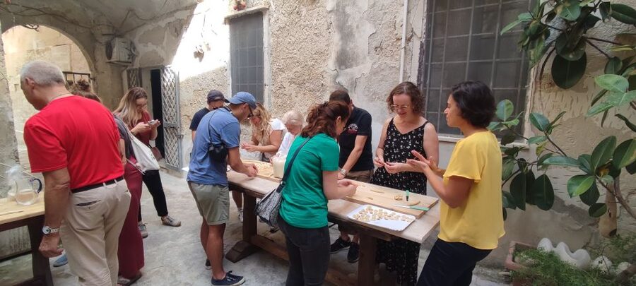 Lecce: Pasta Making Class in 1400s-Era Courtyard with Wine - What you make in your 2.5 hours: orecchiette and sagne by hand