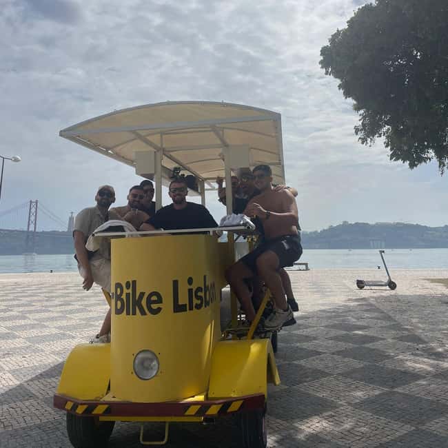 Lisbon: 1-Hour Beer, Sangria or Wine Bike Sightseeing Tour - Museum of Art, Architecture and Technology: a quick taste if your route includes it