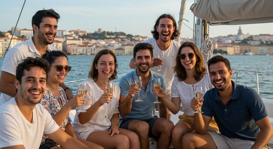 Lisbon: Champagne Sailing Tours - MAAT and the modern-waterfront transition