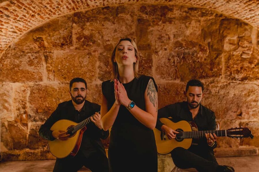 Lisbon: Fado Show with Wine in a Historic Venue - Finding the place: blue doors near Lisbon Sé Cathedral