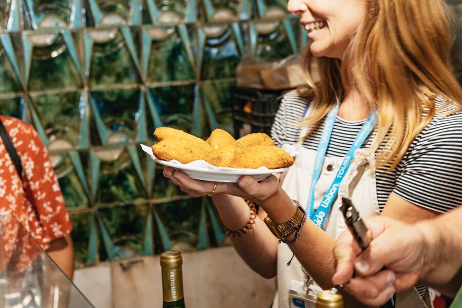 Lisbon: Food and Wine Small Group Walking Tour - Chouriço and Portuguese Bread with Red Wine: The Savory Lisbon Beat