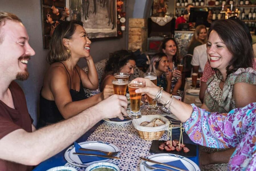 Lisbon: Food & Wine Walking Tour Through Baixa - Stop-by-stop in Baixa: from Supremo Tribunal de Justiça to Rua dos Fanqueiros