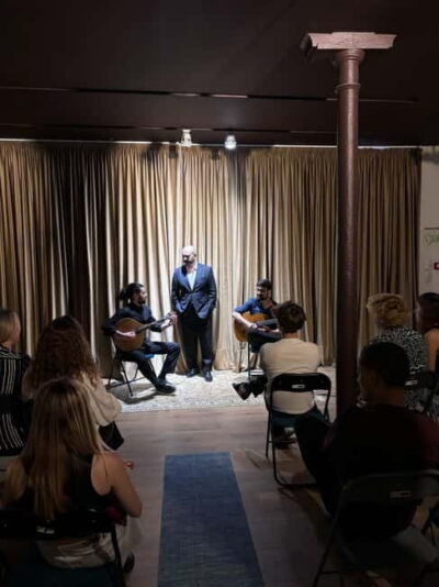 Lisbon: Live Fado Show in Historic Alfama with Port Wine - Mário Lundum and the Team: The Host Makes It Click