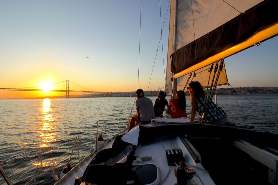 Lisbon: Sailing Tour with Wine and Snacks - Praça do Comércio and the Tagus River: Lisbon’s center from a new angle
