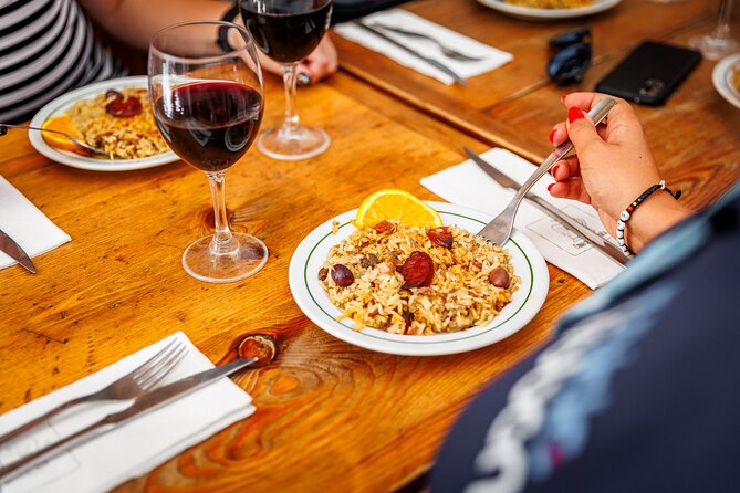Lisbon Small-Group Portuguese Food and Wine Tour - Largo de São Domingos and ginjinha with or without