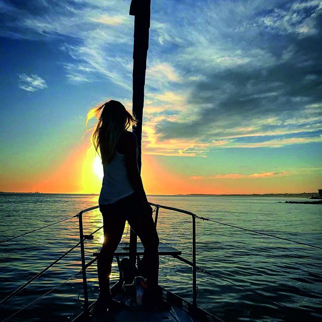 Lisbon: Sunset Sailing Cruise with Wine - From Deck Level: Lisbon’s Waterfront in One Glide