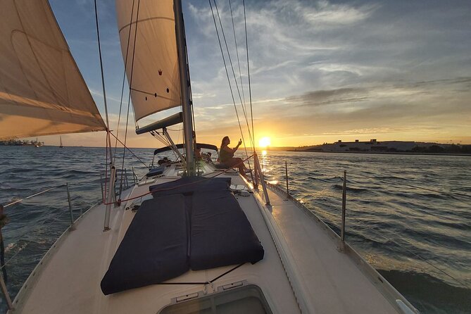 Lisbon Sunset Sailing with Portuguese Wine and History - Vasco da Gama bridge and the modern skyline feel