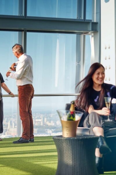 London: The Shard Entry Ticket with Champagne - Finding the entrance near London Bridge Underground