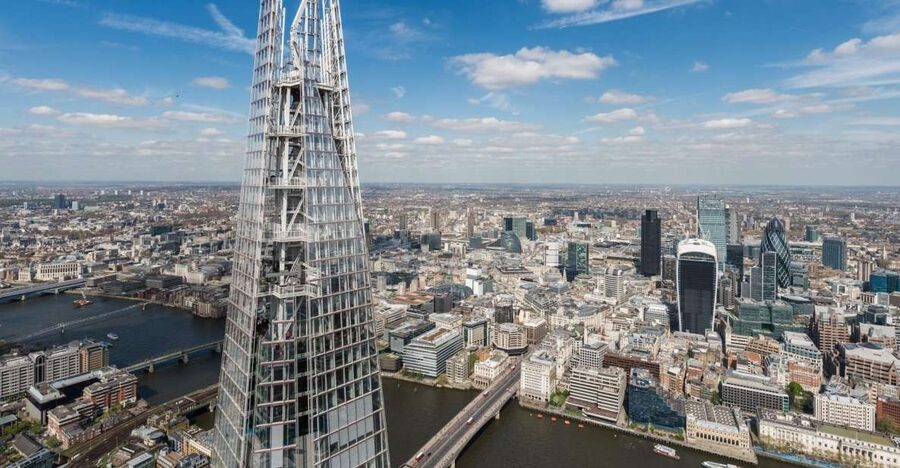 London: The Shard Entry Ticket with Champagne - Champagne bar time: where the review vibe can change