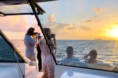 Luxury Catamaran Champagne Sunset Cruise - From Charlotte Amalie to the Open Water: The First Stretch of the Ride