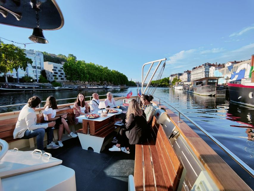 Lyon: City Cruise with Charcuterie, Cheese, and Wine - Charcuterie, cheese, and one included drink: how the tasting actually feels