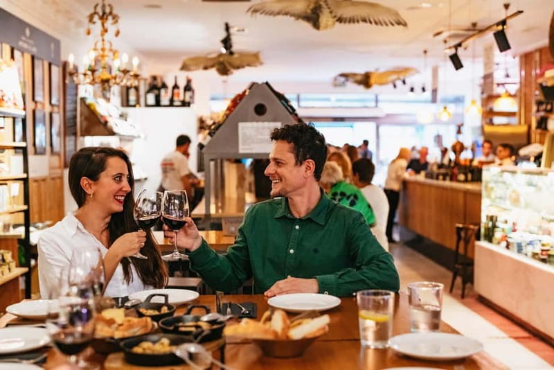 Madrid: Guided Tapas and Wine Tour with Terrace Visit - San Miguel and La Cebada: why Madrid’s center is smart for tapas