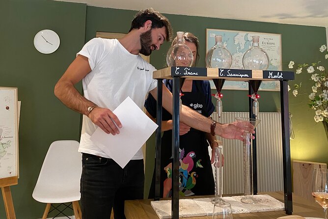 Make your own cuvée of Bordeaux wine - Le Pied à Terre cellar blending workshop: the real point of the experience