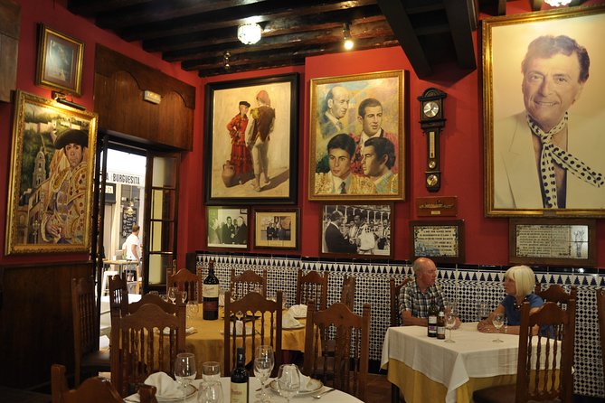 Malaga Wine & Tapas Small Group Guided Tour - Ultramarinos tasting in Plaza Enrique Garcia Herrera