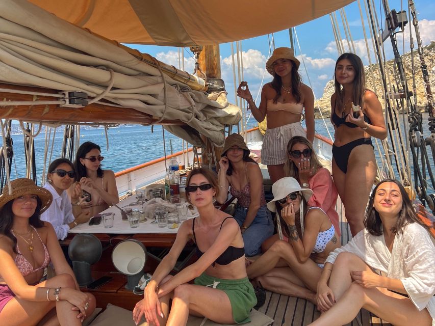 Marseille: Sailboat Cruise with Lunch, Swim & Organic Wine - When You Help Sail: A Hands-On Moment (If the Wind Allows)