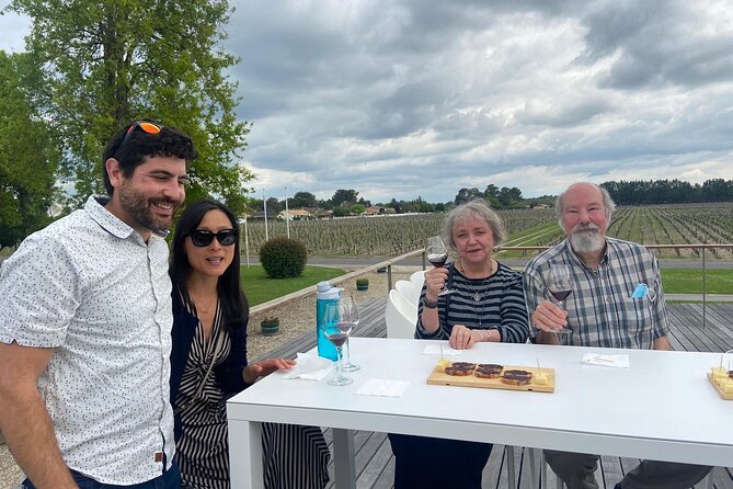 Medoc Afternoon Wine Tour - 2 Wineries, tastings & delicacies - First Winery: Margaux or St-Julien Grand Cru Classé (Terroir + Cabernet Tastings)