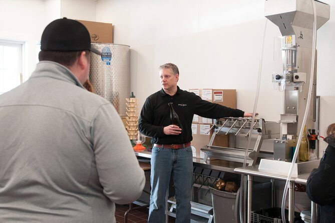 Meet the Winemakers - Seven Birches Winery Tour - Stop 1: Behind the Scenes in the Seven Birches Production Room