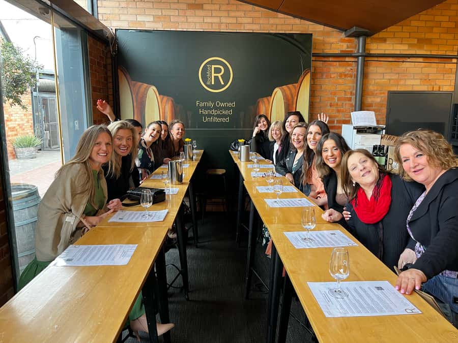 Melbourne: Yarra Valley Food, Wine, Chocolate & Gin Tour - St Huberts Estate: wine tastings, estate walking, and art inside the grounds