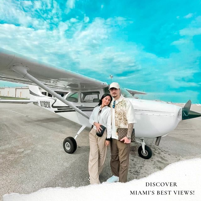 Miami Beach: Private Luxury Airplane Tour with Champagne - Vizcaya Museum & Gardens: a tight 5 minutes with strong payoff