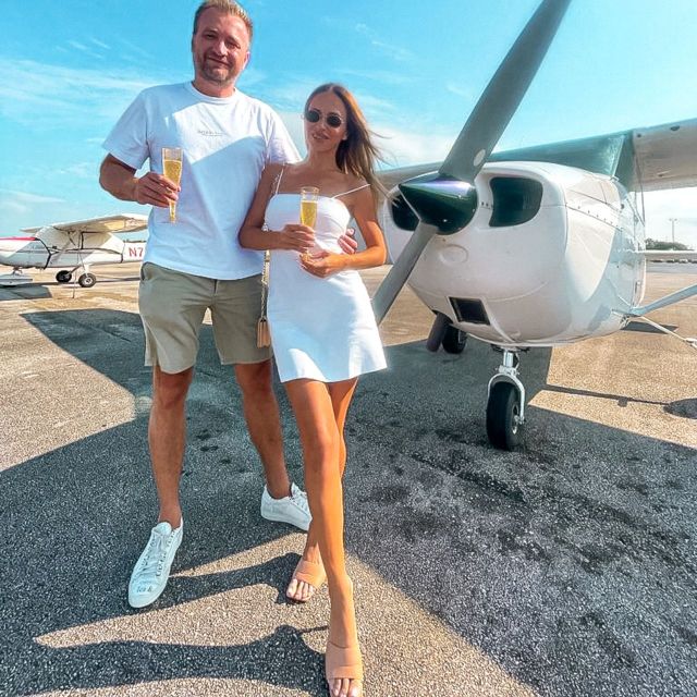 Miami Beach: Private Luxury Airplane Tour with Champagne - Miami Seaquarium and Virginia Key Beach Park: water views that feel personal