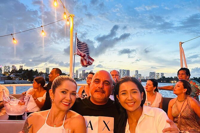 Miami Sunset Champagne Cruise with Skyline Views - Champagne, beer, wine, and what’s included vs. optional