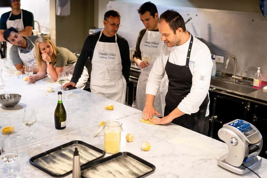 Milan: Pasta Class with Gelato or Tiramisù & Unlimited Wine - Meet your chef: small details that make the class feel personal
