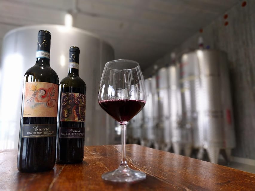Montepulciano: Artisan Heroic Wine Tasting at the Terrace - Planning tips: meeting point, timing, and what to wear