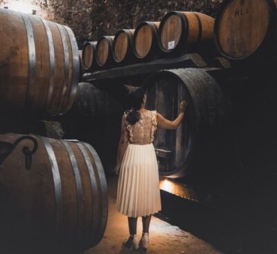 Montepulciano: Historical Cellars Guided Tour & Wine Tasting - Entering Two Underground Cellars: Brick Vaults and the Way Wine Rests
