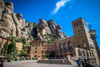 Montserrat & Winery Visit Tour with Traditional Farmhouse Lunch - Montserrat Abadia: the Royal Basilica, Black Virgin, and big mountain air