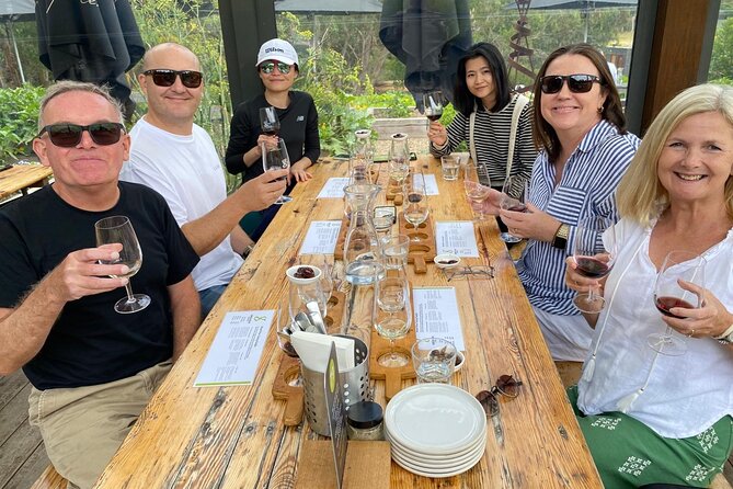 Mornington Peninsula Small Group Thermal Springs w/ Lunch & Wine - Green Olive at Red Hill: lunch plus a personal tasting paddle