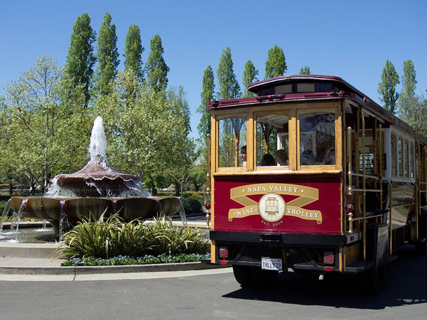 Napa Valley: Wine Tasting Tour by Open Air Trolley & Lunch - Open-Air Cable Car Ride: The Best Part for Views (and the Weather Reality)