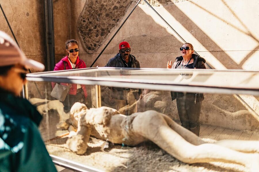 Naples: Pompeii and Mt. Vesuvius with Lunch and Wine Tasting - Pompeii for real: 2 hours with a guide and a strategy