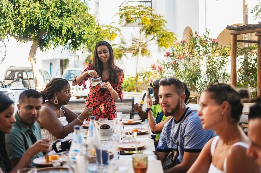 Naxos: Naxos Town Food Tour with Tastings and Wine - Venetian Old Town lanes and the market smells you’ll remember