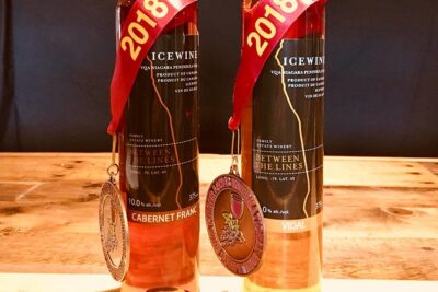 Niagara's Decadent Sparkling and Icewine Tasting - Riesling Icewine + basque cheesecake: when sweet turns silky