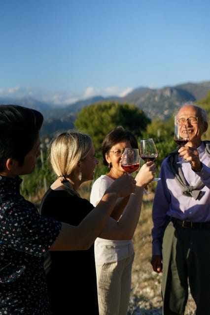 Nice: Vineyard Tour with Wine Tasting - Starting at the chapel and getting to the vines