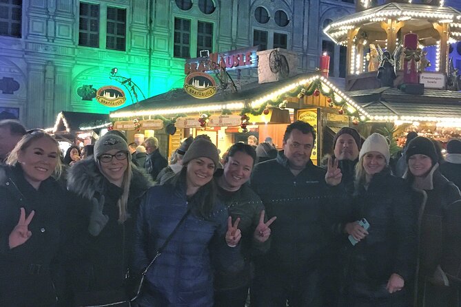 Original Munich Christmas Market Tour with Festive Wine and Food - Stop 2: Odeonsplatz and the Medieval-Style Mulled Wine Warm-Up