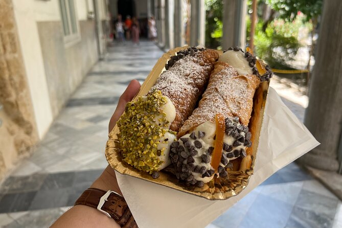 Palermo Food Tour: 10+ Tastings of Arancini, Cannoli, Wine & More - Meeting at Piazza Vincenzo Bellini and How the 3.5 Hours Work