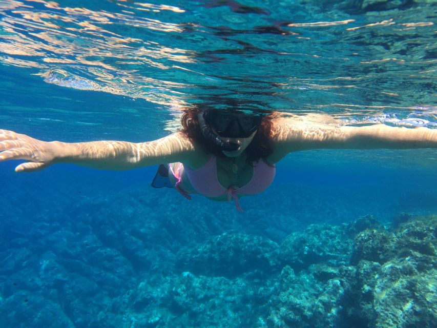 Palermo: Full-Day Snorkeling Boat Tour with Lunch and Wine - Small-group motorsailer life: what the day feels like