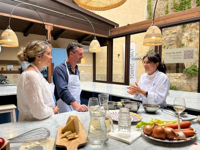 Palermo: Pasta and Gelato Making Class with Dinner and Wine - Gelato Demo and the History Behind the Scoop