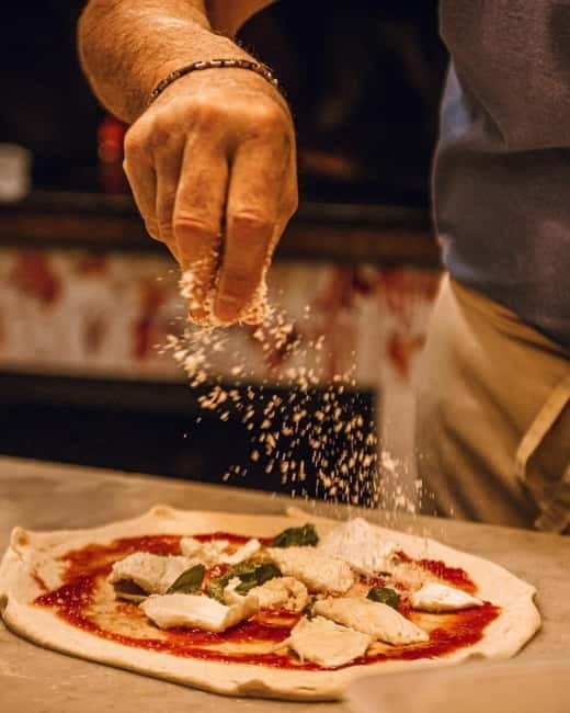 Palermo: Pizza & Tiramisu Class with Free Flowing Fine Wine - The Mozzatura Moment: Learning a Sicilian Dough Detail