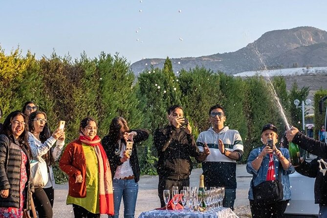 Pamukkale Hot Air Balloon w/Flight Certificates,Champagne Toast & Hotel Transfer - Pamukkale Balloon Flight: The Real Value in the Comfort Package