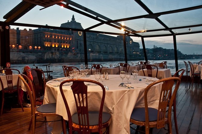 Paris 3-Courses Gourmet Dinner Seine River Cruise with Champagne - The Stops You’ll See from the Water (in Real Time)