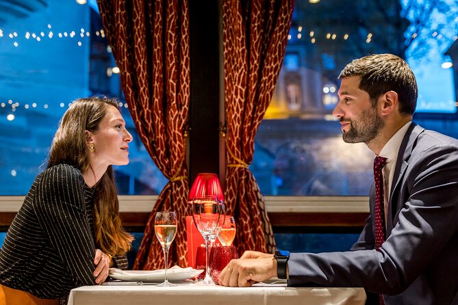 Paris Seine River Dinner Cruise by Maxim's with Champagne & Music - What’s Included in Drinks: Champagne Aperitif, Wine, Water, Coffee or Tea
