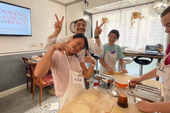 Pasta Making Class with Dinner and Wine in Florence - The sing-along contest, wine prizes, and dinner with your pummarola