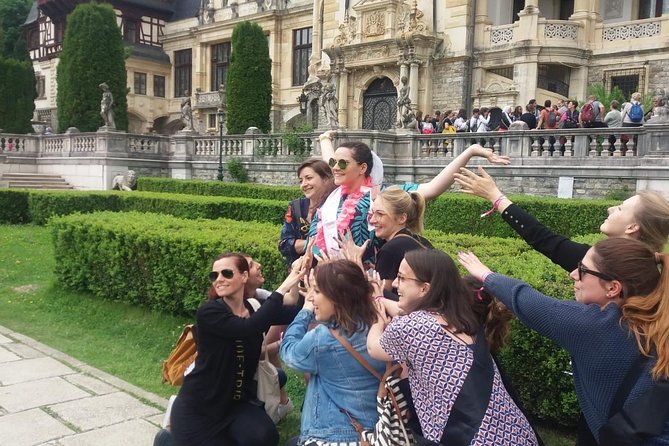 Peles & Cantacuzino Castles: Gourmet Wine & Cultural Day trip - Cantacuzino Castle terrace + guided 3-wine tasting