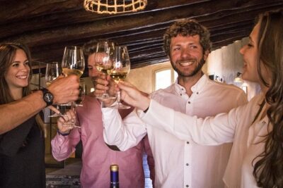 Penedes Wine & Cava Tasting & 4WD Vineyards Tour from Barcelona - Stop 1 in Sant Sadurní d’Anoia: cava cellars and a tasting you can track